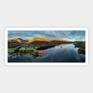 Glenridding Dawn, Ullswater, Cumbria Sticker